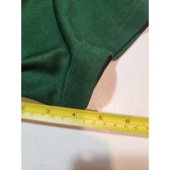 UNC Charlotte 49ers Polo Shirt Mens Medium Green Under Armour Embroidered Logo - Picture 8 of 10